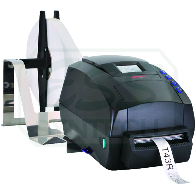 Sbarco T43R เครื่องพิมพ์ฉลาก เครื่องพิมพ์ป้ายผ้า Care Label Printer เครื่องพิมพ์บาร์โค้ด Barcode Printer