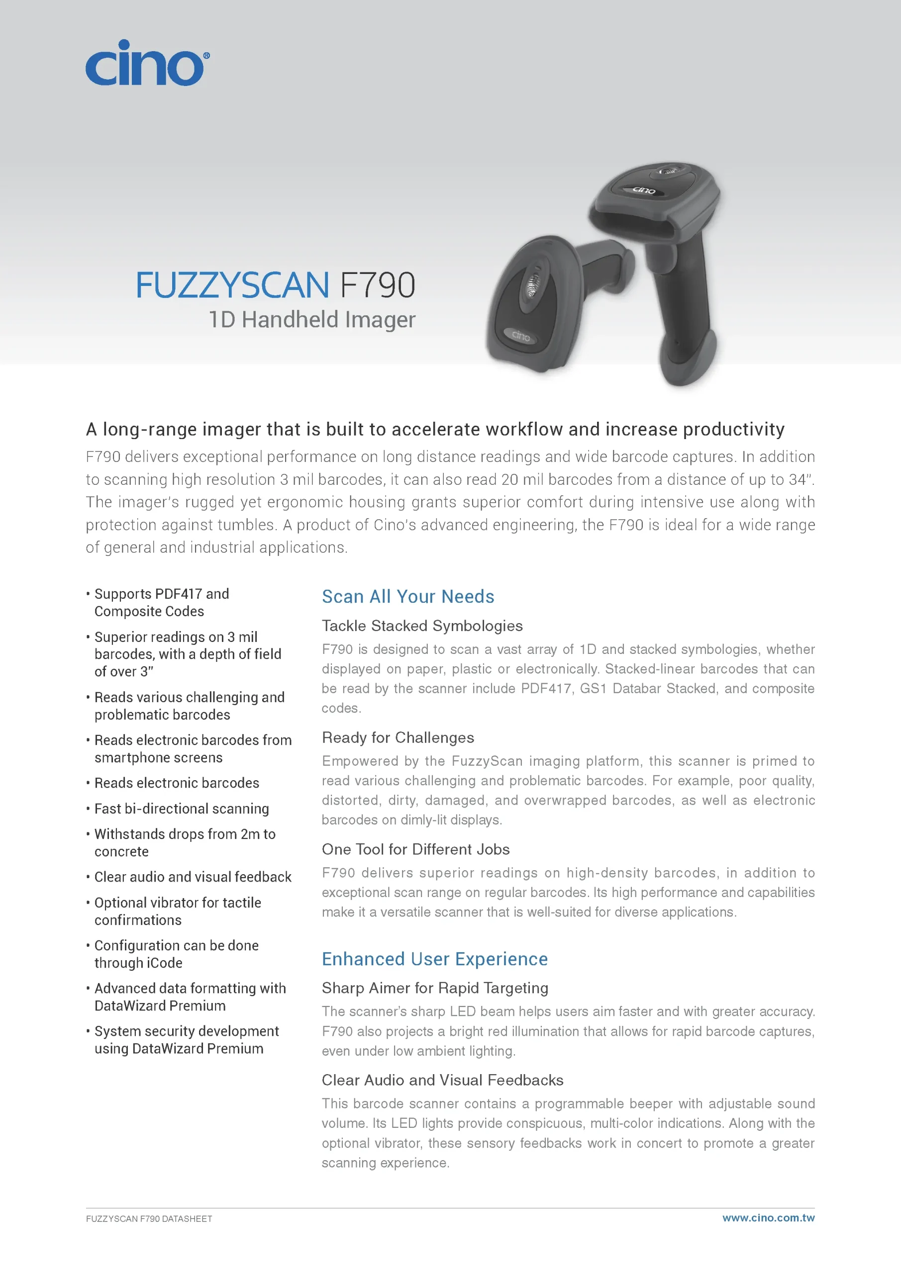 CINO F790BT-BF Datasheet